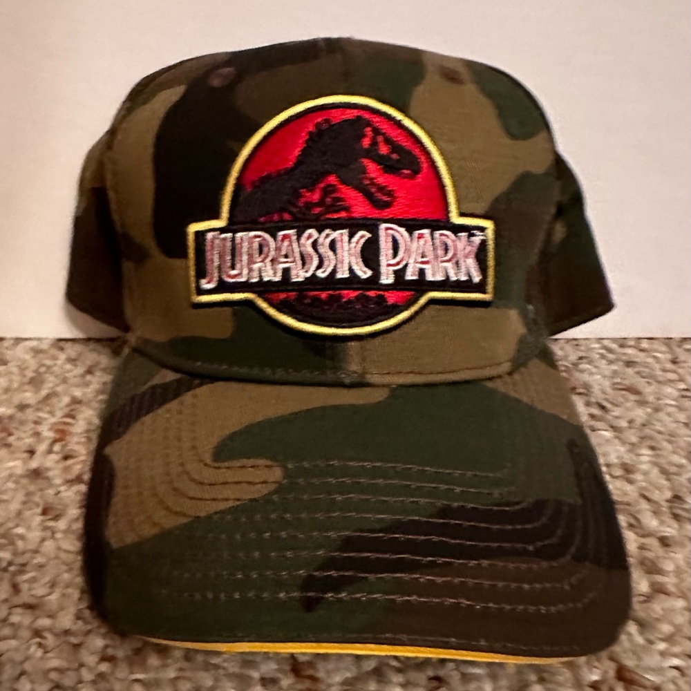 Jurassic Park hat Camouflage baseball cap
